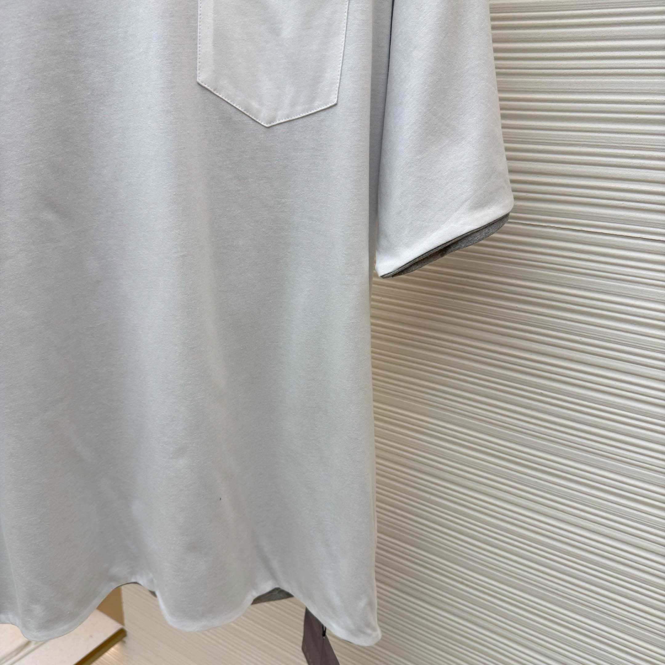 Balenciaga Reversible Cotton T-shirt - DesignerGu