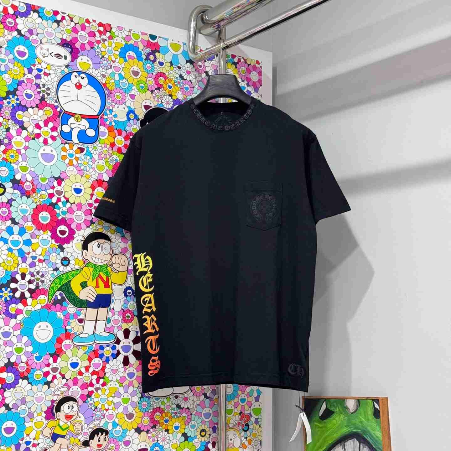 Chrome Hearts Neck Gradient T-Shirt - DesignerGu