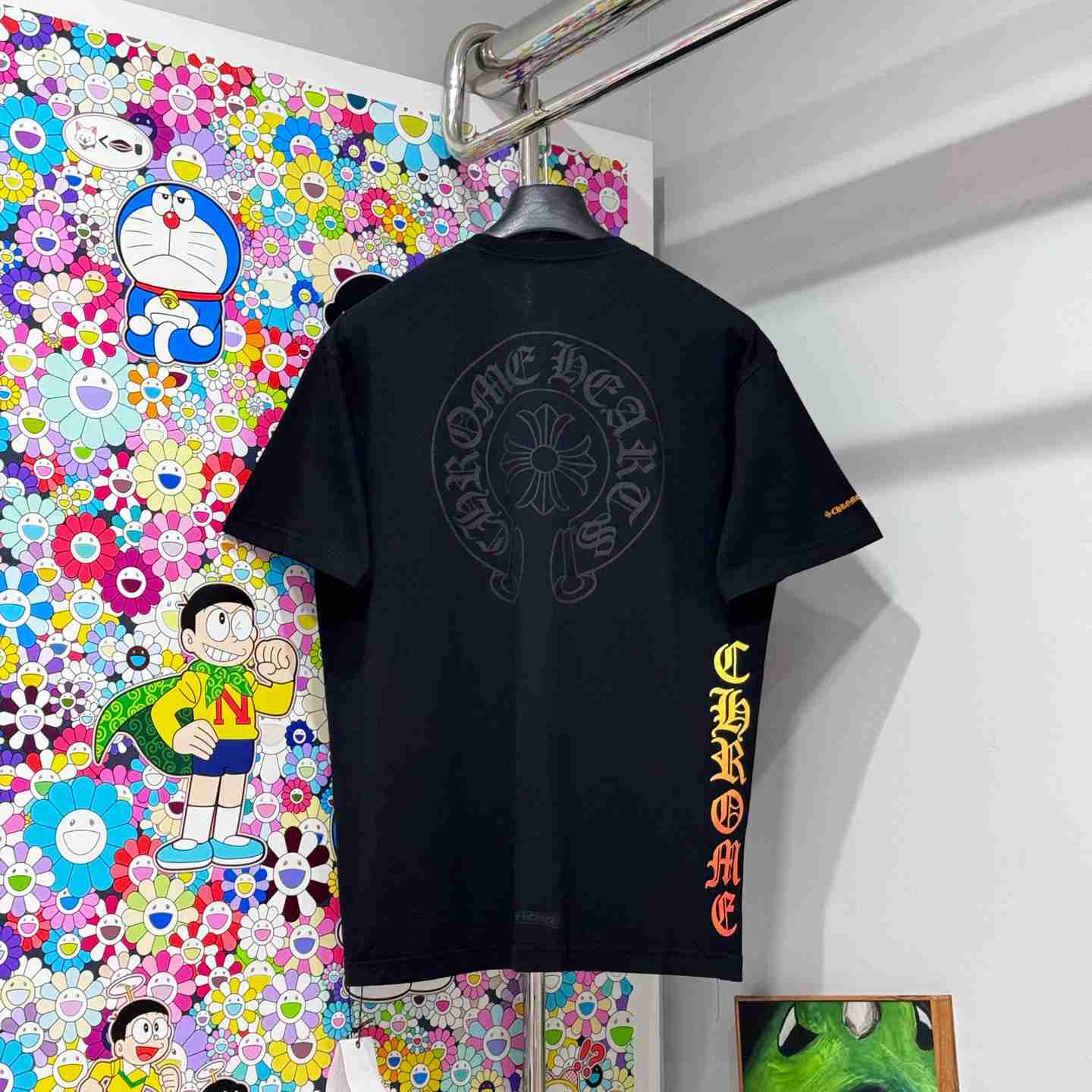 Chrome Hearts Neck Gradient T-Shirt - DesignerGu