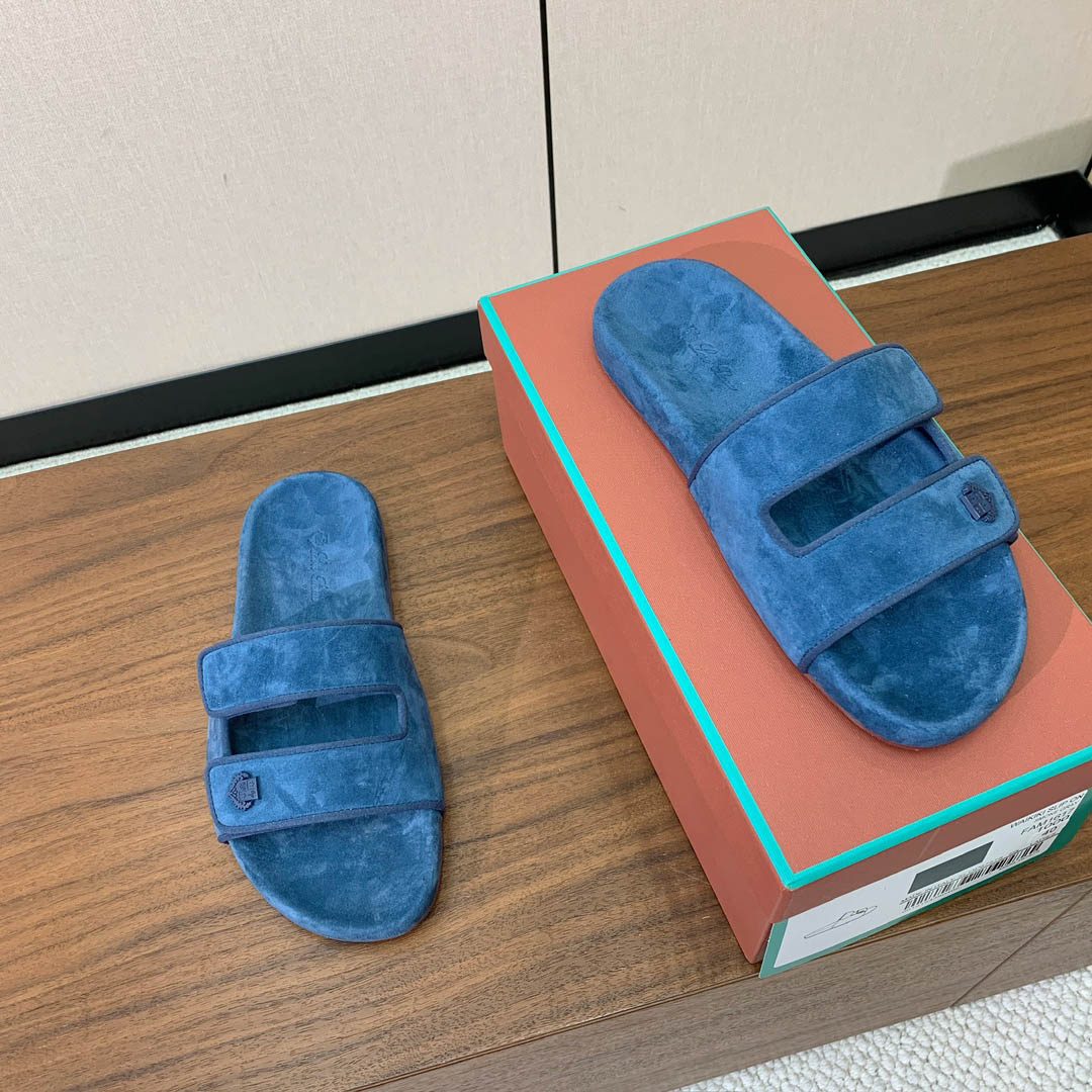 Loro Piana Waikiki Slide Sandal - DesignerGu