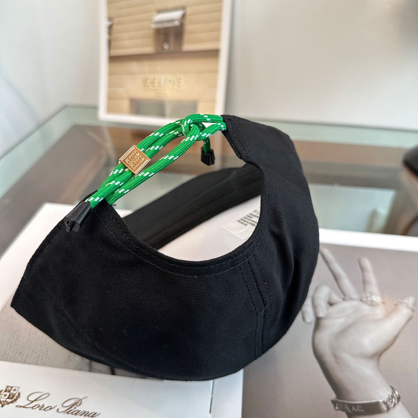 Miu Miu Denim Baseball Cap - DesignerGu