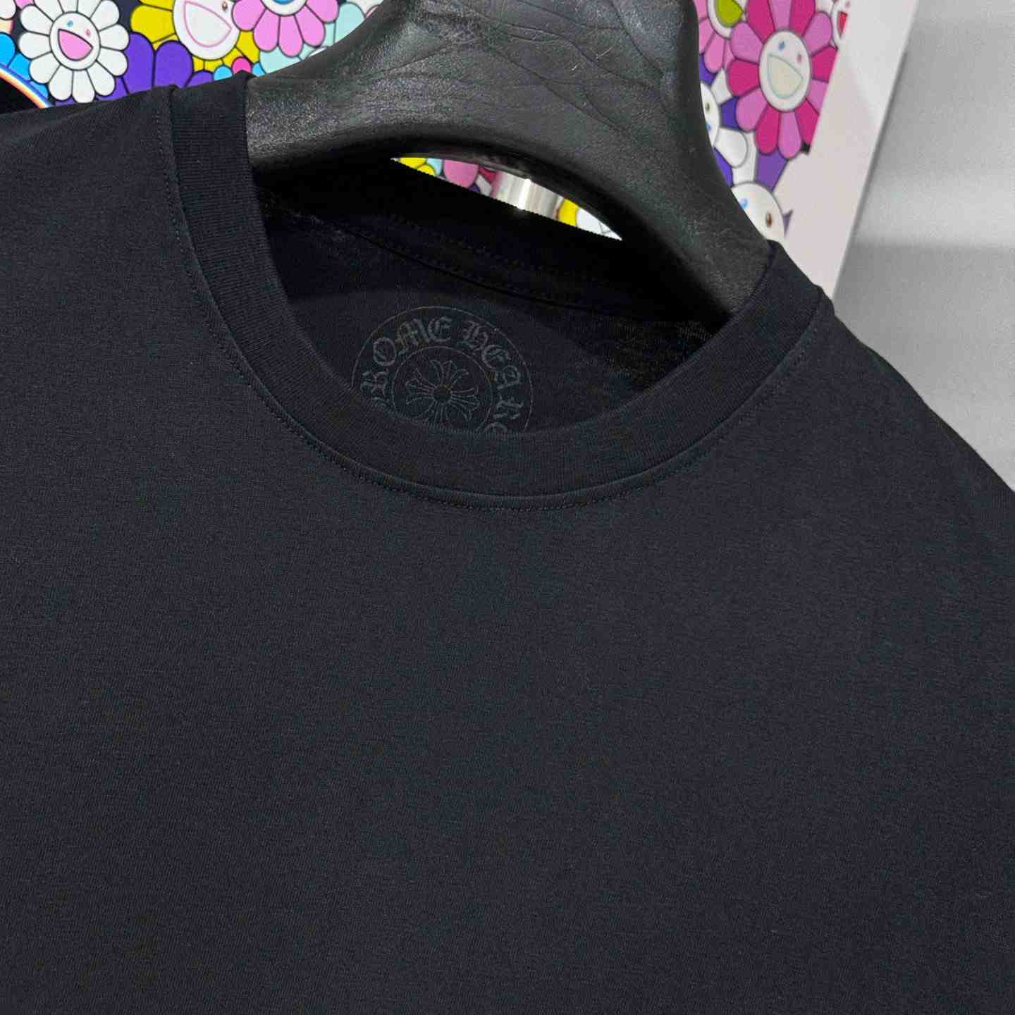 Chrome Hearts Scroll Logo Pocket T-Shirt - DesignerGu