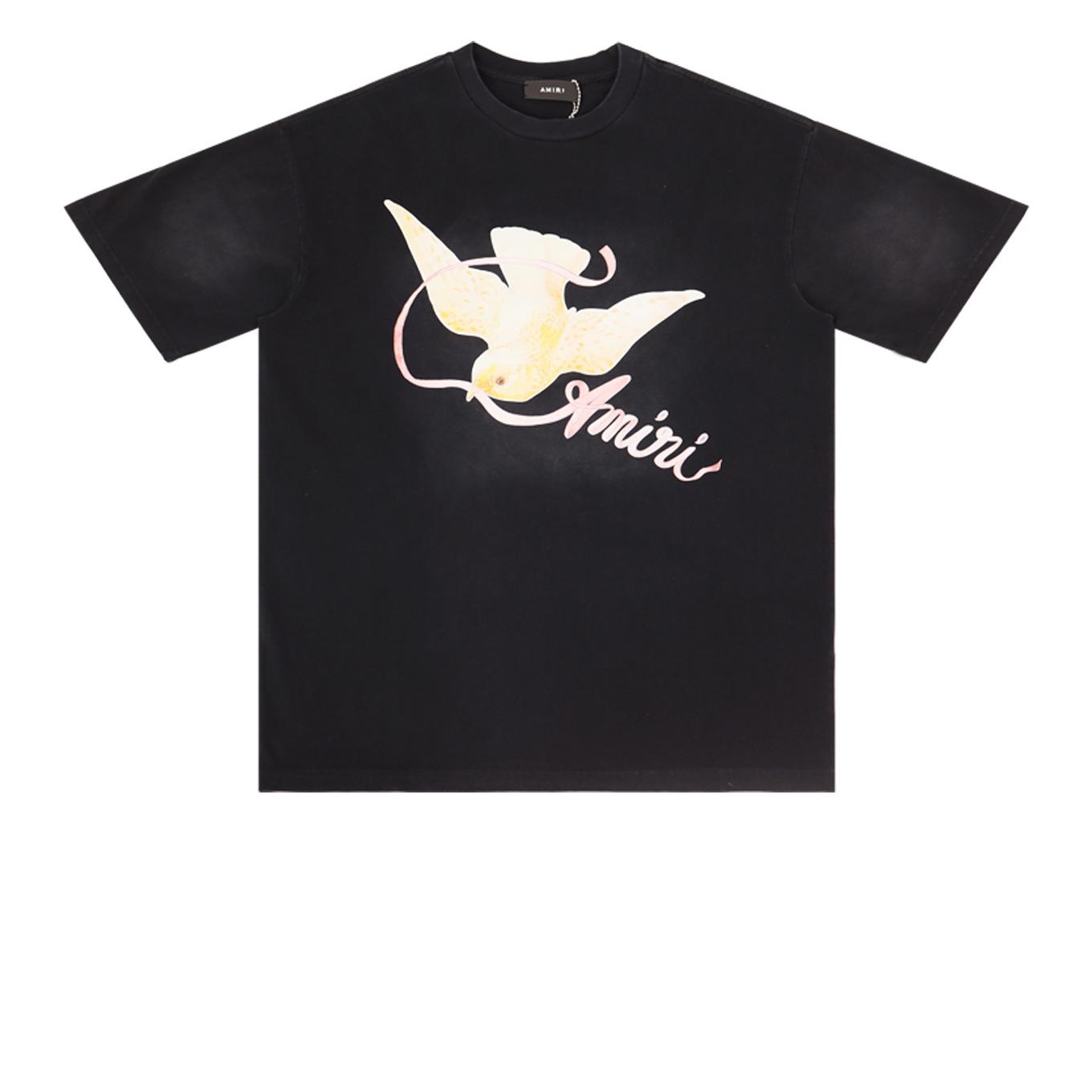 AMIRI Bird-Print T-shirt - DesignerGu