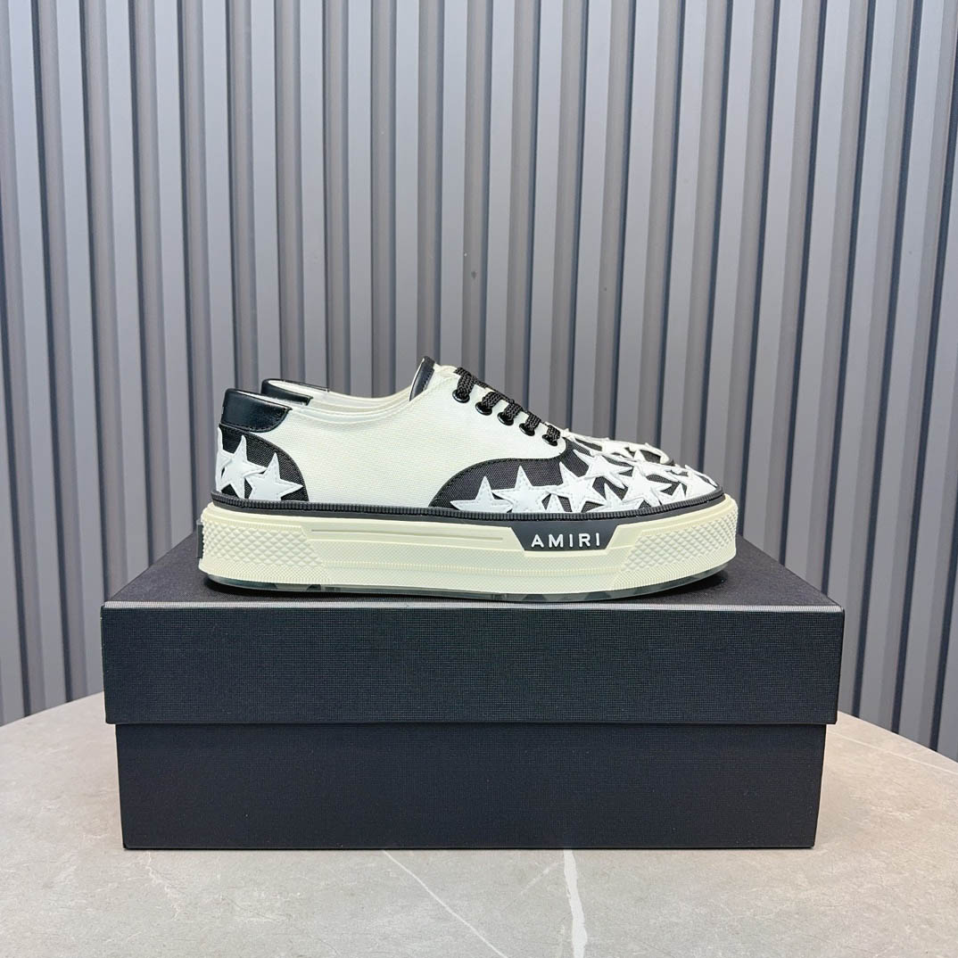 Amiri Stars Court 'White Black' - DesignerGu