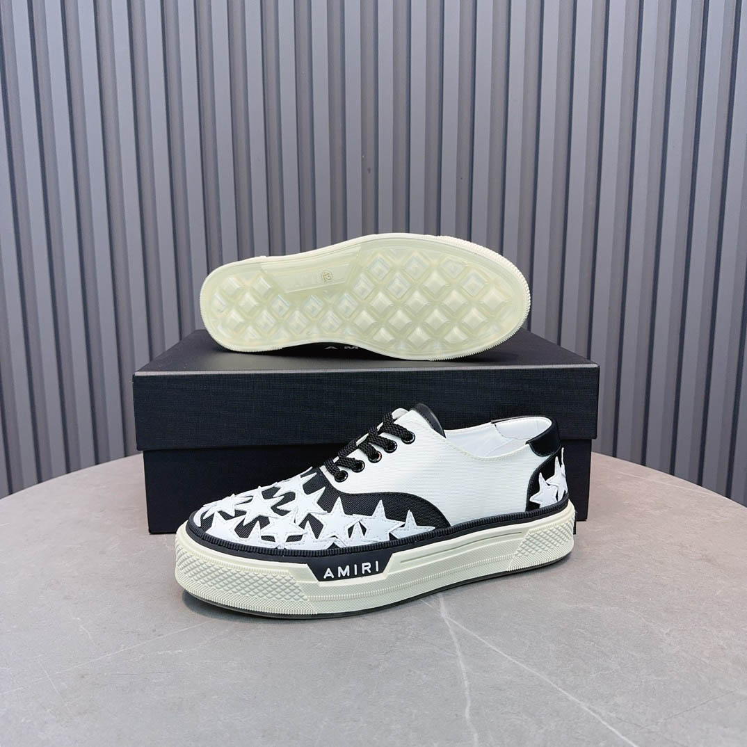 Amiri Stars Court 'White Black' - DesignerGu