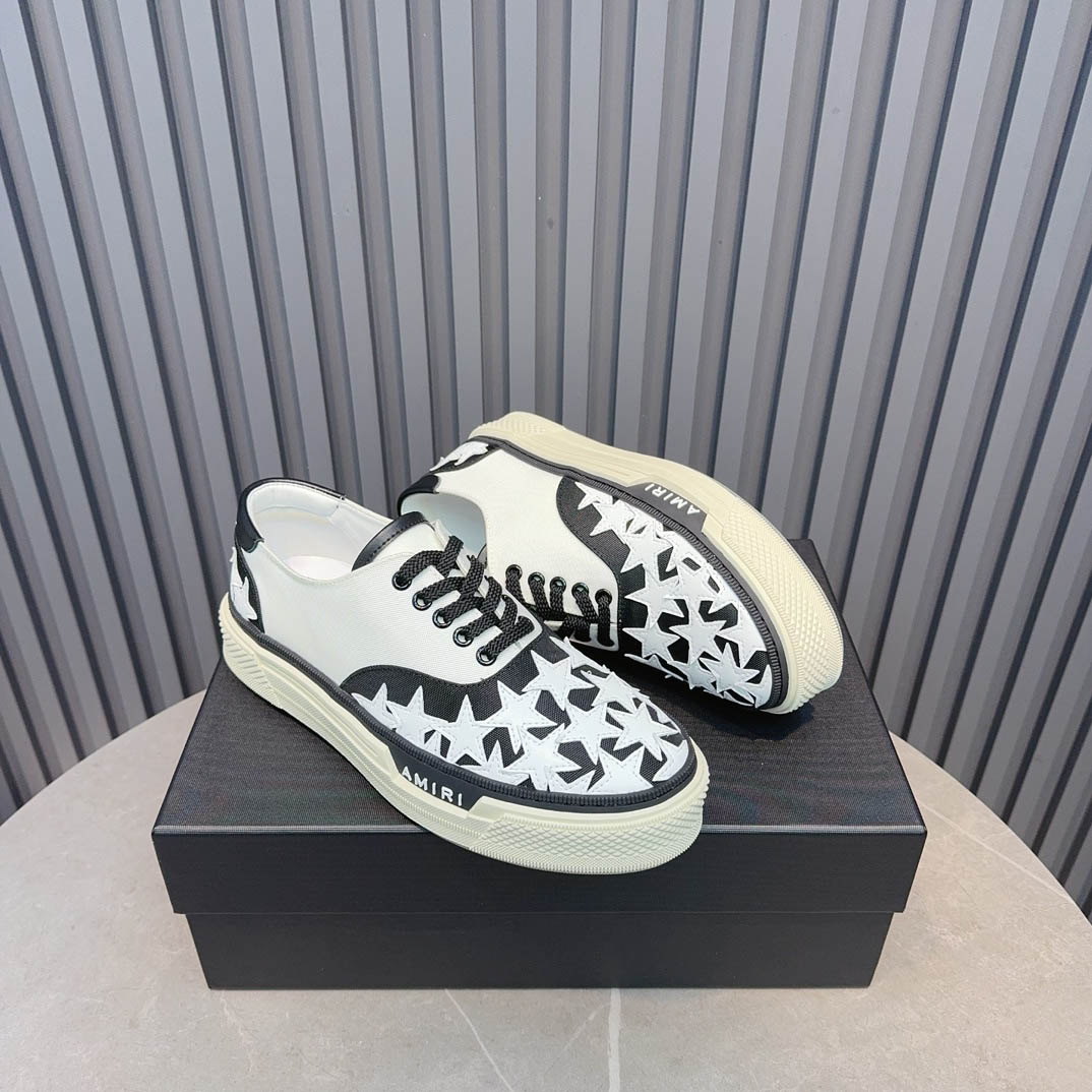 Amiri Stars Court 'White Black' - DesignerGu
