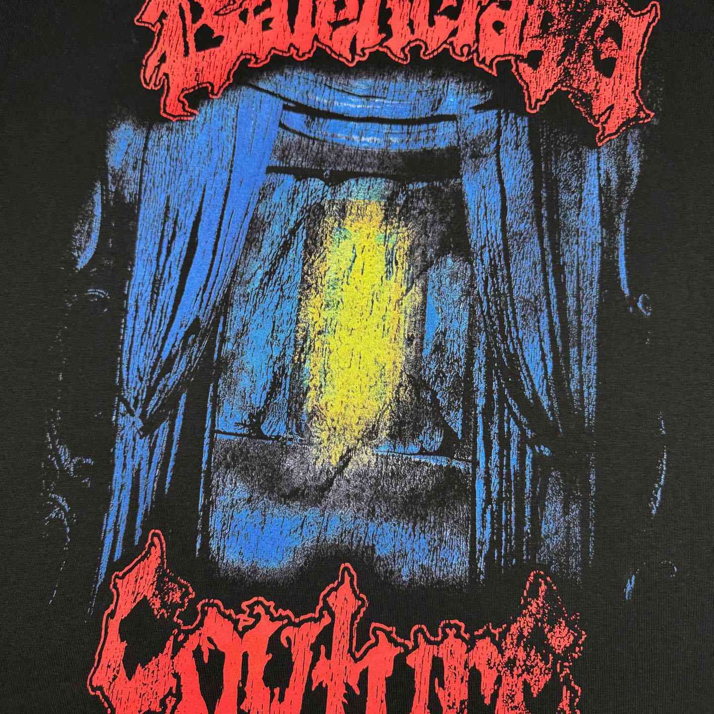 Balenciaga Salon De Couture Medium Fit T-shirt In Black - DesignerGu